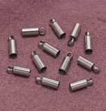 50 Pcs 2.3x6mm, Steel Cord Ends
