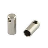 50 Pcs 4x9.5mm, Stainless Steel Cord Ends