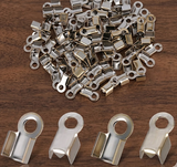 100 Pcs 5x4mm, Steel Cord Ends