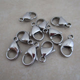 50 Pcs Steel Lobster Claw Clasps