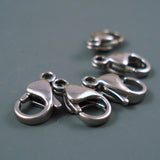 50 Pcs Steel Lobster Claw Clasps