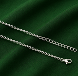 10 Pcs 3x2mm Steel Flat Link Neck Chain