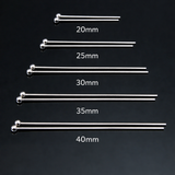 Brass Rhodium Plated Ball Pins