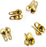 75 Pcs, 6mm Anti Tarnish Clamp Shell