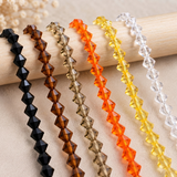 1 String Crystal Bicone Beads 6mm
