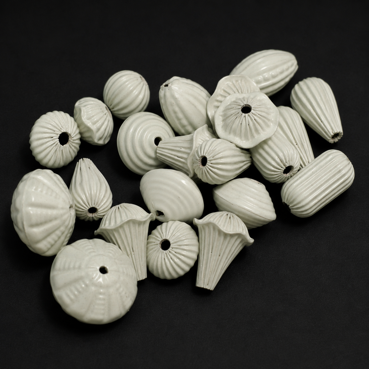 11-25 mm,Vintage Brass Beads, Assorted Shape And Sizes