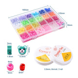 DIY Bracelet Jewelry Making Kits Mixed Color Including Acrylic Beads