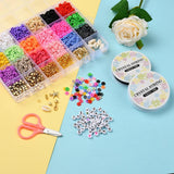 DIY Jewelry Making Kits Mixed Color Beads  Elastic Thread