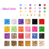 DIY Jewelry Making Kits Mixed Color Beads  Elastic Thread