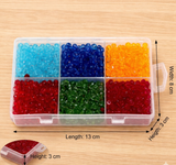 Acrylic Crystal Beads  DIY Kit for Jewellery Making, Beading, Embroidery and Art and Crafts, Size 6mm