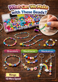 Polymer Clay Fimo Beads, Seed Beads Beads DIY Kit
