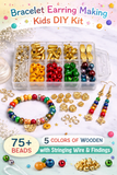 Bracelet Earring Making Kids DIY Kit, Art and Crafts Jewelry Making Kit