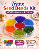 7 Colors Trans Seed Beads Kit