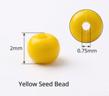 Opaque Colors Glass Seed Beads Kit