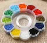 Opaque Colors Glass Seed Beads Kit