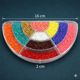 Jewellery Making Mix 2 Cut Seed Beads DIY Kit Multi Color