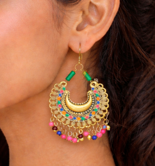 Oxidised Earrings