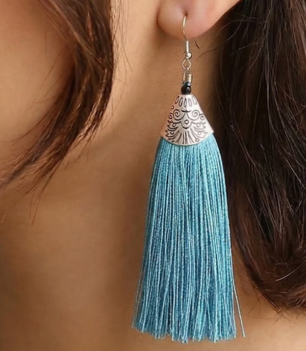 Thread Earrings