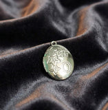 1 Inch Brass Locket Oval Silver Pendants