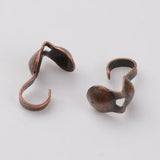 3mm Iron Bead Tips Knot Covers Clam Shell Ending