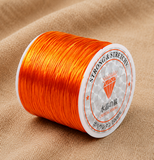 1 Pc, 40 Mtr, 0.5mm Colored Flat Elastic Thread