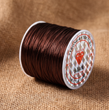 1 Pc, 40 Mtr, 0.5mm Colored Flat Elastic Thread