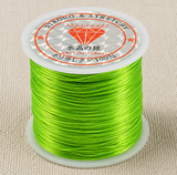 1 Pc, 40 Mtr, 0.5mm Colored Flat Elastic Thread
