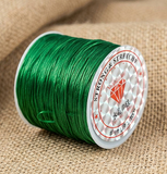 1 Pc, 40 Mtr, 0.5mm Colored Flat Elastic Thread