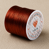 1 Pc, 40 Mtr, 0.5mm Colored Flat Elastic Thread