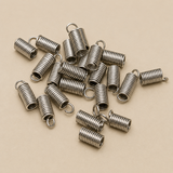 50 Gm, Silver Spring Tips Cord Ends