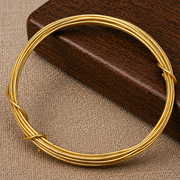 3.5 Mtrs, 16 Gauge Plated Brass Craft Wire