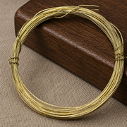 10 Mtrs 20 Gauge Plated Brass Craft Wire