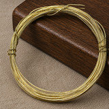 10 Mtrs 20 Gauge Plated Brass Craft Wire