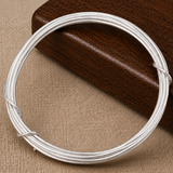 5 Mtrs, 18 Gauge  Plated Brass Craft Wire