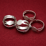 Finger Ring Base Silver Free Size