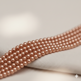 1 String 2.5mm Glass Pearl Beads