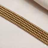 1 String 2.5mm Glass Pearl Beads
