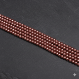 1 Sting 4mm Glass Pearl Beads