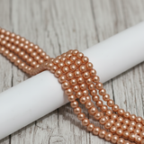 1 String 6mm Glass Pearl Beads