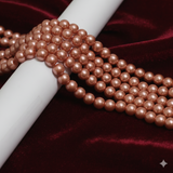 1 String 8mm Glass Pearl Beads