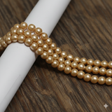 1 String 8mm Glass Pearl Beads