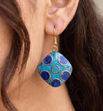 Tibetan Earring Multi Color