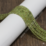 2mm Natural Gemstone Round Micro Faceted Beads