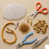 Metal Findings With Tools Jewellery Making Kit