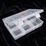 6 Cavity Rectangle Beads Storage Box 5x3x1.25 inch