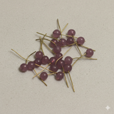 100 Gms, 4-5mm Round Glass Loreal Beads