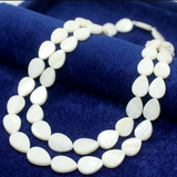 1 String Natural Shell Beads 17x12 mm