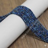 2mm Natural Gemstone Round Micro Faceted Beads