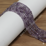 2mm Natural Gemstone Round Micro Faceted Beads