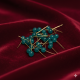 100 Gms, 4-5mm Round Glass Loreal Beads